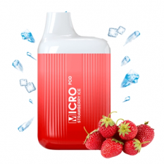 Micro Pod jednorázová e-cigareta Strawberry Ice 20mg