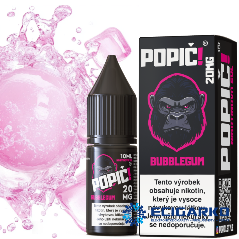 Popič! SALT Bubblegum 20mg 10ml