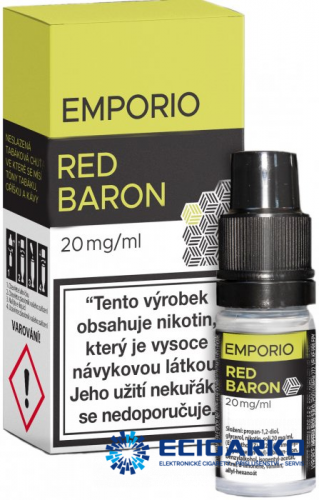 EMPORIO SALT liquid Red Baron 10ml - Síla nikotínu: 20mg