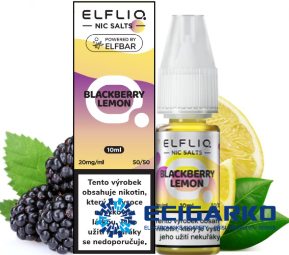 Elf Bar Elfliq SALT Blackberry Lemon 10ml