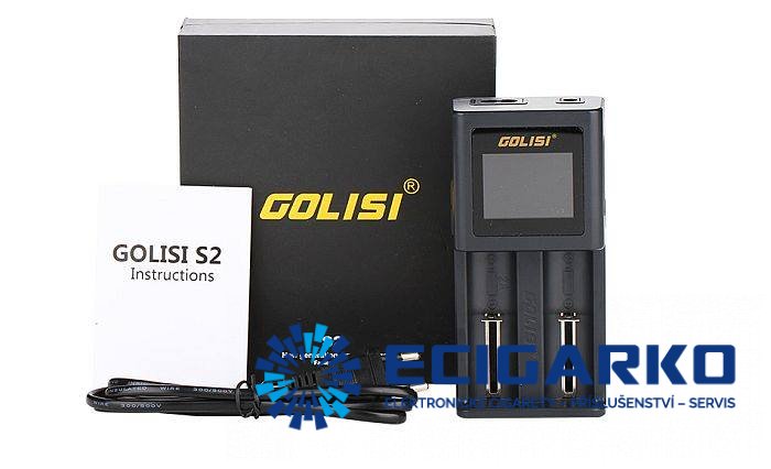 Golisi S2 2.0A chytrá nabíječka s LCD displejem