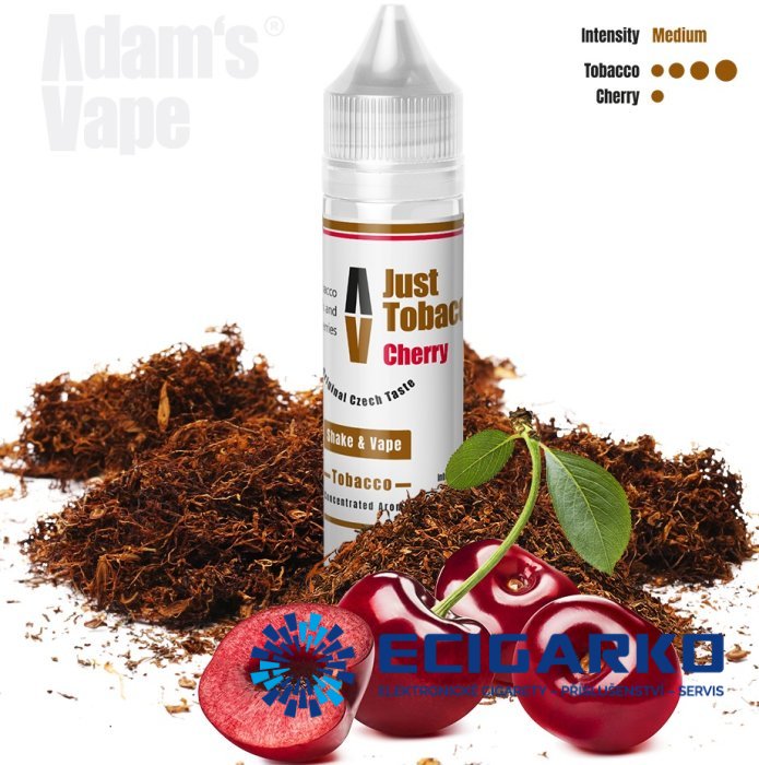 Adam's Vape Shake and Vape 10/60ml Just Tobacco Cherry