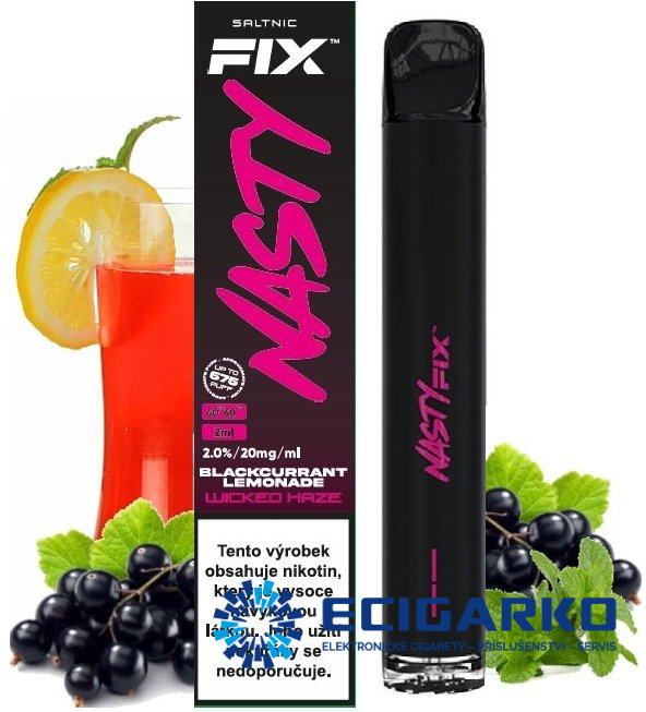 Nasty Juice Air Fix jednorázová e-cigareta Wicked Haze