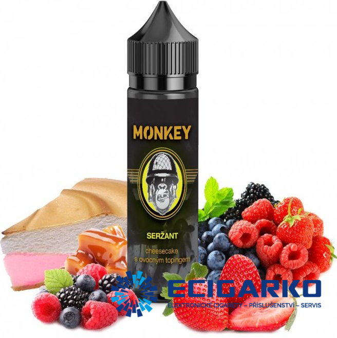 MONKEY Shake and Vape 10/60ml Seržant