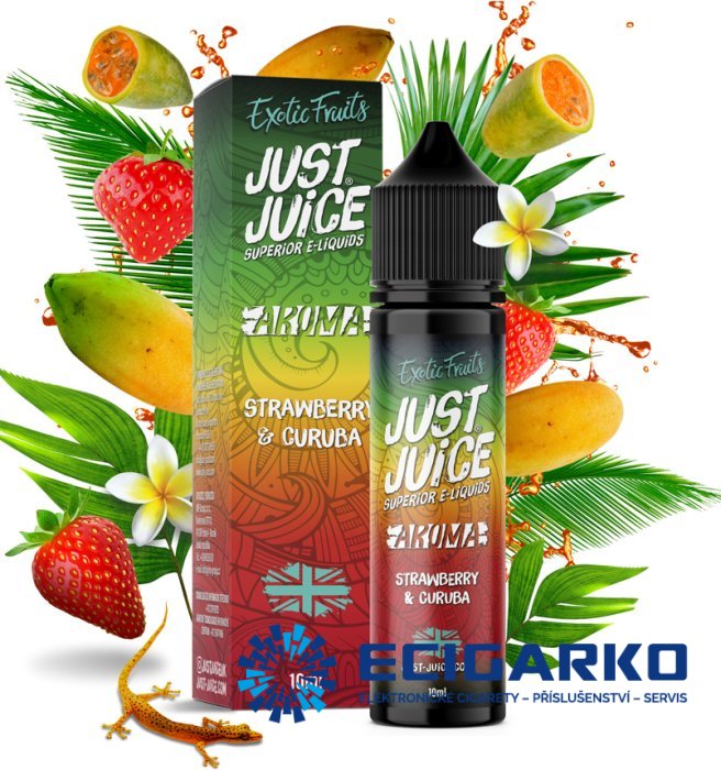 Just Juice Shake and Vape 10/60ml Strawberry & Curuba