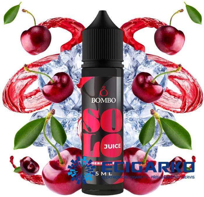 Bombo Solo Juice Shake and Vape 15/60ml Cherry Ice