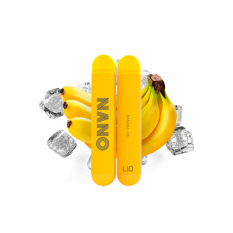 IJOY LIO NANO X jednorázová e-cigareta Banana Ice 20mg
