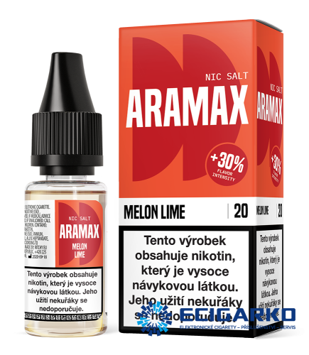 Aramax SALT Melon Lime 10ml - Síla nikotínu: 10mg