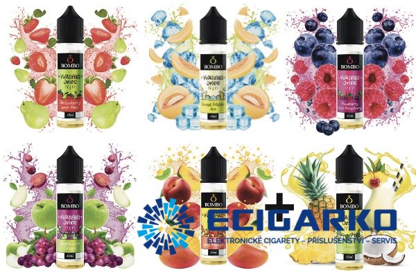 Bombo Wailani Juice Shake and Vape 15/60ml 5+1 zdarma