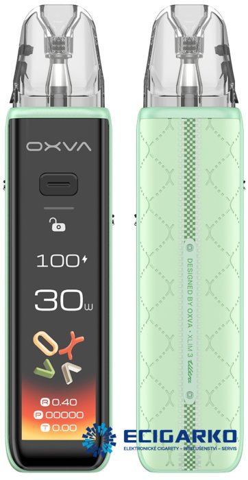OXVA Xlim 3 ULTRA POD 1500mAh - Barva produktu: Mint Green