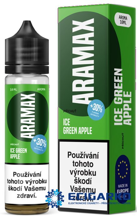Aramax Shake and Vape 10/60ml Cool Green Apple Aramax Shake and Vape 10/60ml Cool Green Apple