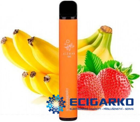 Elf Bar jednorázová e-cigareta Strawberry Banana