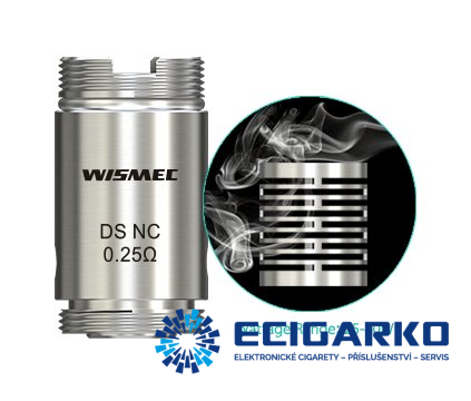 Wismec DS NC žhavící hlava 0,25ohm
