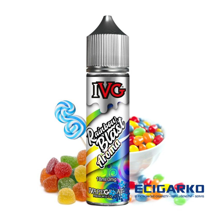 IVG Shake and Vape 18/60ml Rainbow Blast IVG Shake and Vape 18/60ml Rainbow Blast