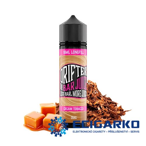 Juice Sauz Drifter Bar Shake and Vape 16/60ml Cream Tobacco