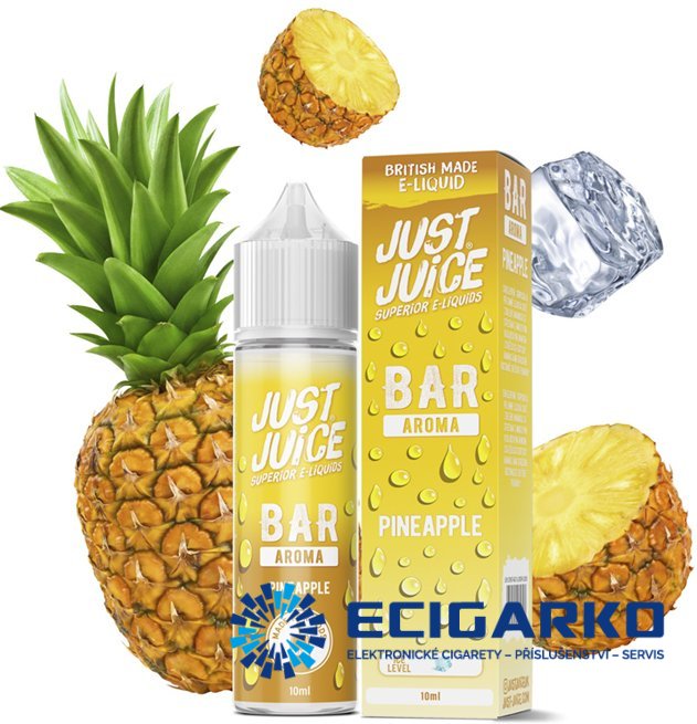 Just Juice Bar Range Shake and Vape 10/60ml Pineapple