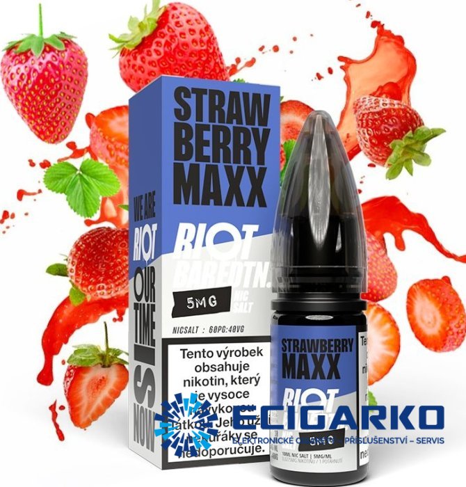 Riot BAR EDTN SALT Strawberry Maxx 10ml