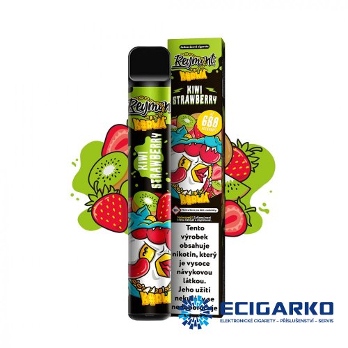 Kurwa Reymont jednorázová e-cigareta Kiwi Strawberry 20mg