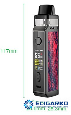 VOOPOO VINCI X POD 70W elektronická cigareta - Barva produktu: Carbon Fiber