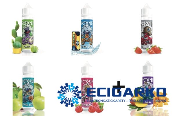 Octopus Shake and Vape 10/60ml 5+1 zdarma