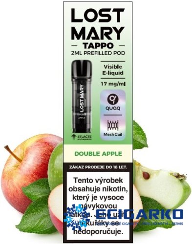 Lost Mary Tappo 1x cartridge Double Apple 17mg