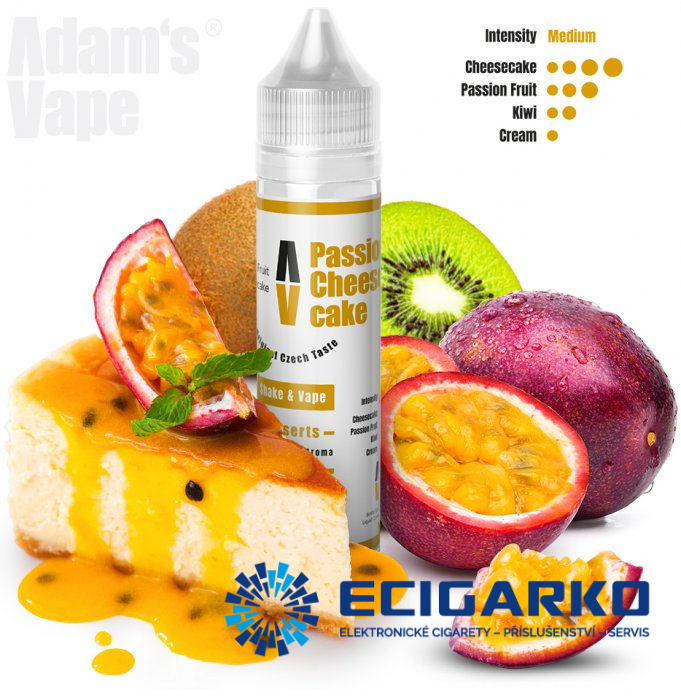 Adam's Vape Shake and Vape 10/60ml Passion Cheesecake