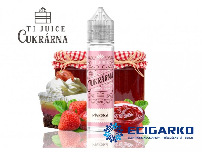 Ti Juice Cukrárna Shake and Vape 10/60ml Písecká