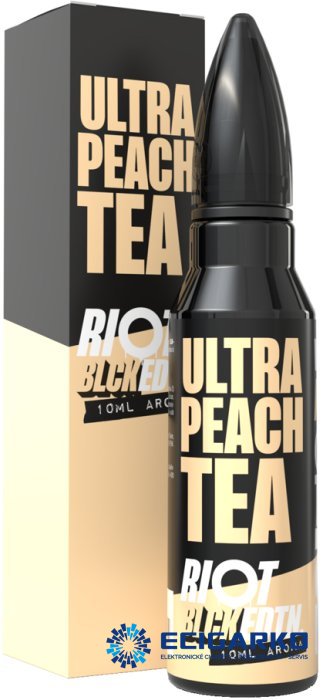 Riot Squad BLCK EDTN Shake and Vape 10/60ml Ultra Peach Tea