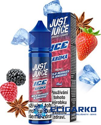 Just Juice Shake and Vape 10/60ml ICE Wild Berries & Aniseed