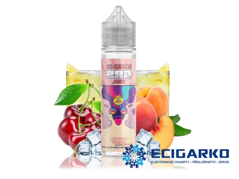 Ti Juice Bar Series Shake and Vape 10/60ml Cherry Peach Lemonade Ti Juice Bar Series Shake and Vape 10/60ml Cherry Peach Lemonade