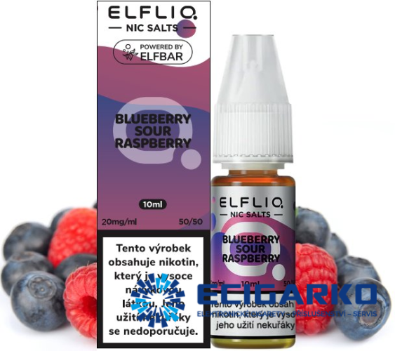 Elf Bar Elfliq SALT Blueberry Sour Raspberry 10ml
