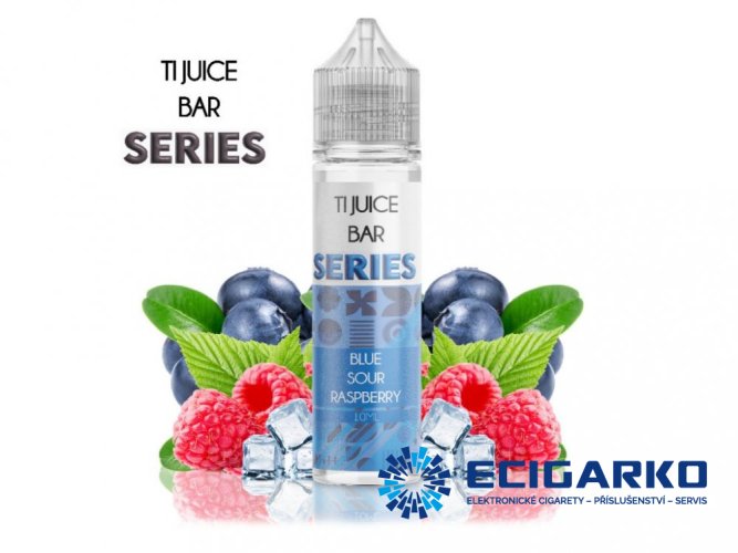Ti Juice Bar Series Shake and Vape 10/60ml Blueberry Sour Raspberry