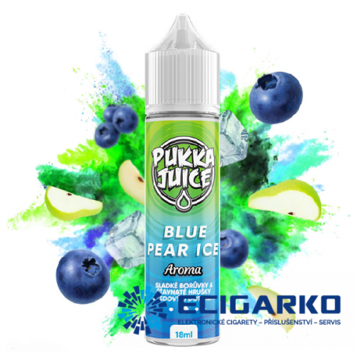 Pukka Juice Shake and Vape 18/60ml Blue Pear Ice