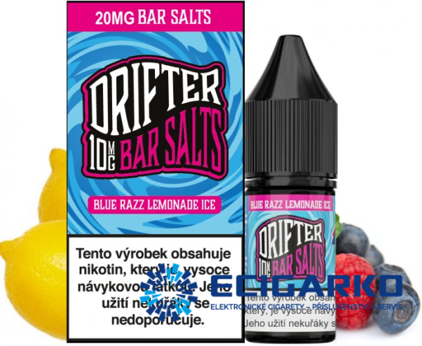 Drifter Bar Salts SALT Blue Razz Lemonade Ice 10ml