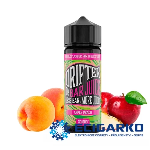 Juice Sauz Drifter Bar Shake and Vape 24/120ml Apple Peach