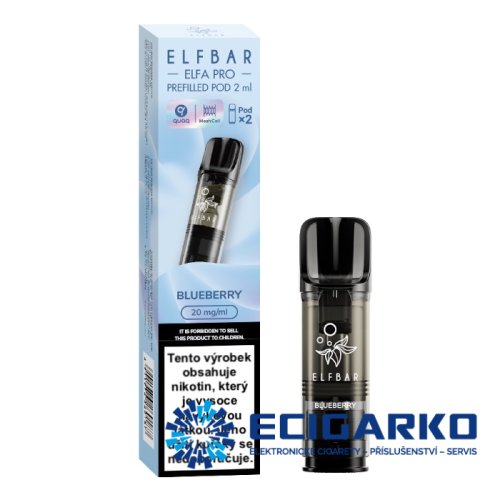 Elf Bar Elfa Pro 2x cartridge Blueberry 20mg