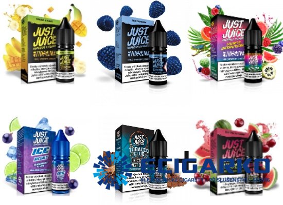 Just Juice SALT 10ml 5+1 zdarma Just Juice SALT 10ml 5+1 zdarma