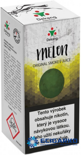 E-liquid Dekang 10ml Žlutý Meloun - Síla nikotínu: 18mg