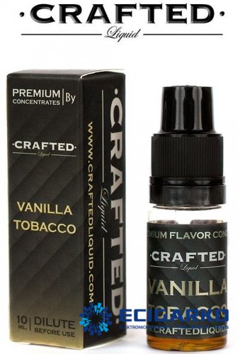 Crafted Příchuť 10ml Vanilla Tobacco (Vanilkový tabák)