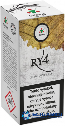 E-liquid Dekang 10ml RY4 - Síla nikotínu: 6mg