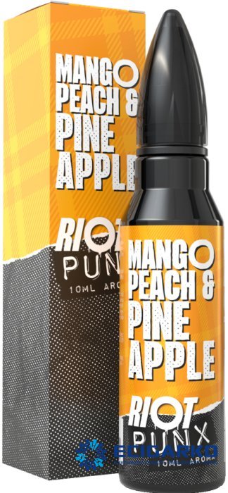 Riot Squad PUNX Shake and Vape 10/60ml Mango, broskev a ananas
