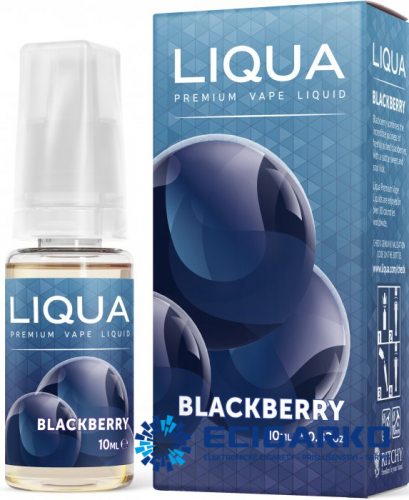 E-liquid Liqua Blackberry (Ostružina) 10ml - Síla nikotínu: 0mg