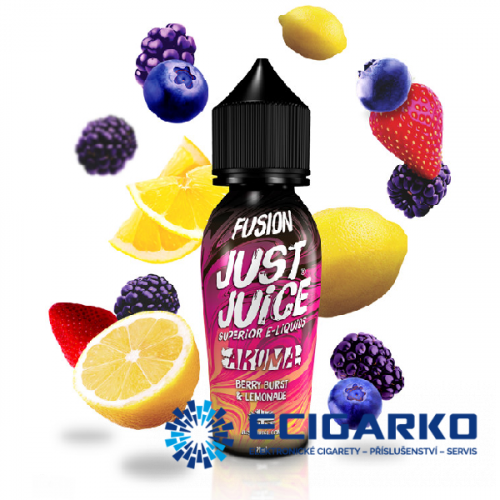 Just Juice Shake and Vape 20/60ml Fusion Berry Burst & Lemonade