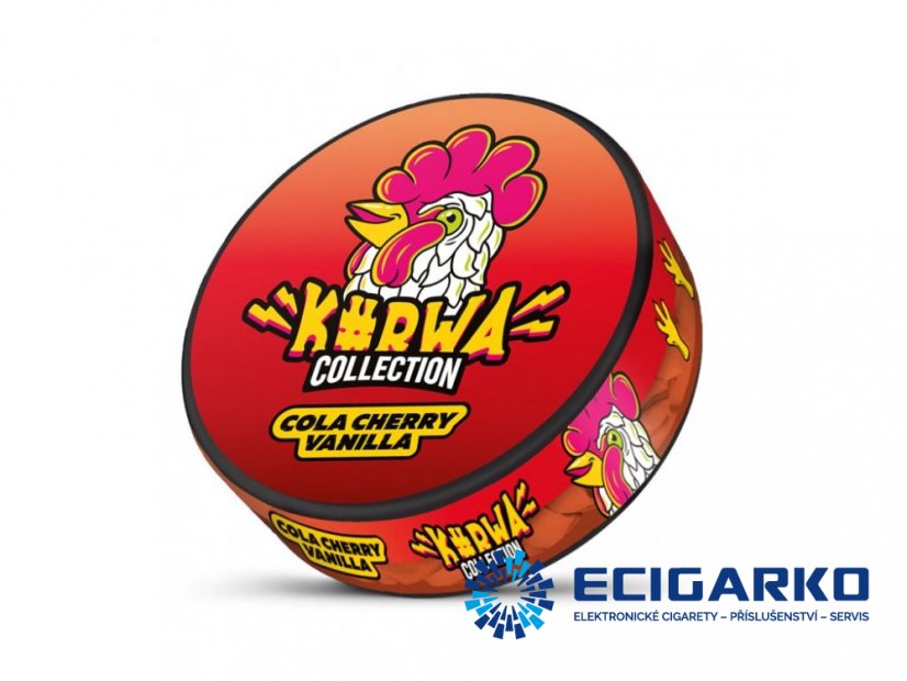 Nikotinové sáčky KURWA Collection Cola Cherry Vanilla