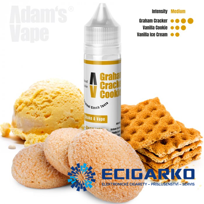 Adam's Vape Shake and Vape 10/60ml Graham Cracker Cookie
