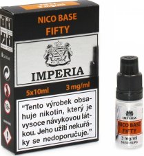 Imperia Nikotinová báze Fifty 5x10ml PG50/VG50 3mg