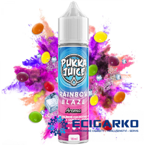 Pukka Juice Shake and Vape 18/60ml Rainbow Blaze