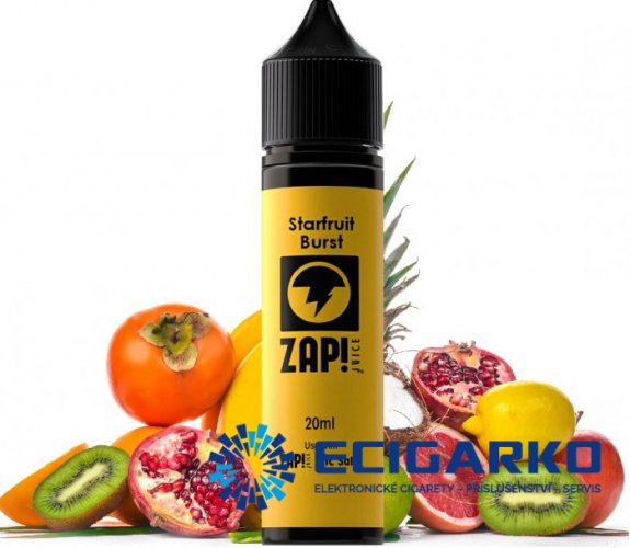 ZAP! Juice ZAP Shake and Vape 20/60ml Starfruit Burst