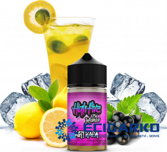 Infamous High Five Shake and Vape 10/75ml Airtrack
