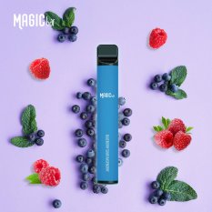 Magic Bar jednorázová e-cigareta Blueberry Sour Raspberry 20mg